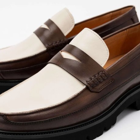 Brown Leather Loafers